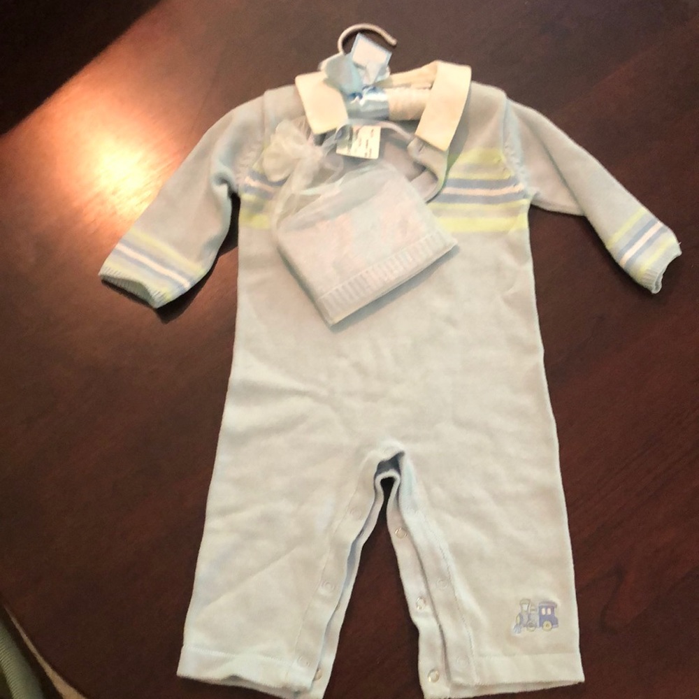 Light blue romper